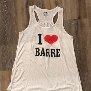 I love barre ❤️ tank